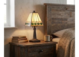 Stolní lampa Tiffany Pyramid - Ø 20*30 cm
