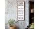 Nástěnná dřeváná cedule Farm Fresh – 30*2,5*81 cm Chic Antique