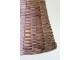 Přírodní antik závěsné světlo lampa z proutěného ratanu - Ø 22*32cm/ E27/ 25W Chic Antique