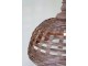 Přírodní antik závěsné světlo lampa z proutěného ratanu - Ø 62*43cm/ E27/ 25W Chic Antique