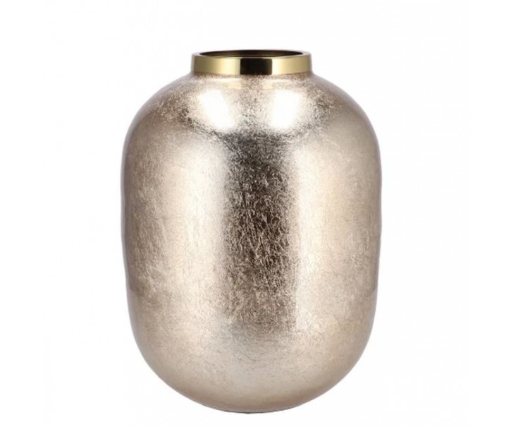 Zlatá kovová váza Jullie Jolly gold - Ø 28*36 cm daan kromhout