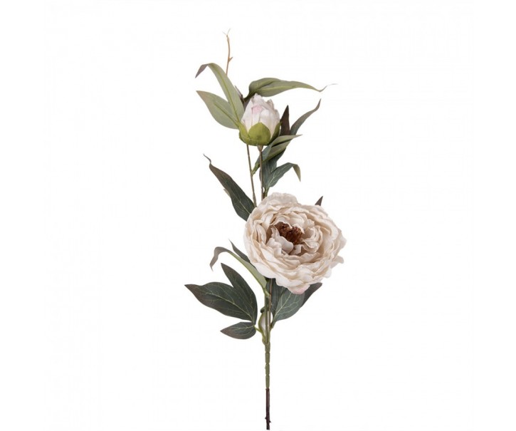 Artificial Flower 83 Cm White Plastic - 14*14*83 cm Clayre & Eef