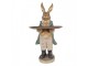 Decorative Figurine Rabbit 20x23x46 Cm Gold Colored Plastic - 20*23*46 cm Clayre & Eef