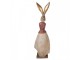 Decorative Figurine Rabbit 15x13x46 Cm Gold Colored Plastic - 15*13*46 cm Clayre & Eef
