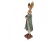 Decorative Figurine Rabbit 14x12x47 Cm Gold Colored Plastic - 14*12*47 cm Clayre & Eef