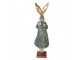 Decorative Figurine Rabbit 14x12x47 Cm Gold Colored Plastic - 14*12*47 cm Clayre & Eef