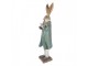 Decorative Figurine Rabbit 14x11x48 Cm Gold Colored Plastic - 14*11*48 cm Clayre & Eef