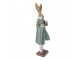 Decorative Figurine Rabbit 14x11x48 Cm Gold Colored Plastic - 14*11*48 cm Clayre & Eef
