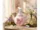 Dekorace králík s kuřátkem na čajové konvičce - 20*14*20 cm Clayre & Eef