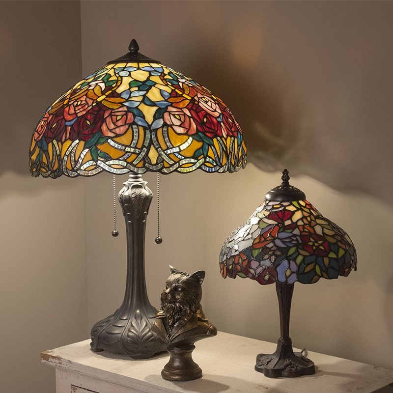 Stolní lampa Tiffany - Ø 46*64 cm