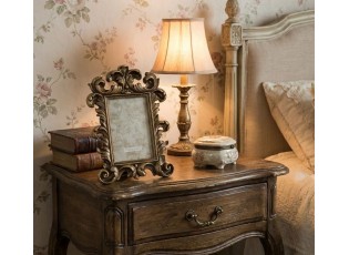 Antik zlatý fotorámeček s ornamenty - 18*2*27 cm / 10*15 cm