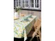 Bílý bavlněný ubrus s citróny Aix Lemone - 140*240 cm Chic Antique