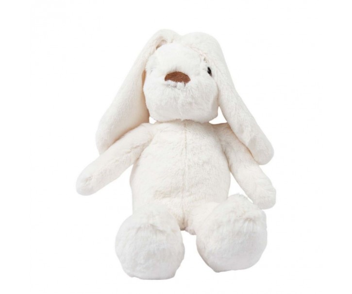 Roztomilá plyšová bílá zaječice Mia - 40 cm Mars & More 