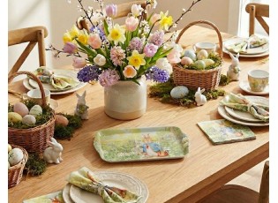 Papírové ubrousky s králíčkem na louce Mister Rabbit - 33*33 cm (20ks)