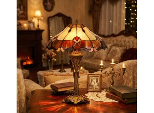 Stolní lampa Tiffany - Ø 40*53 cm