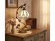 Stolní lampa Tiffany Estrella - Ø 18x53 cm E14/max 1x25W Clayre & Eef