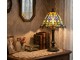 Stolní lampa Tiffany - Ø 30*48 cm 1x E14 Clayre & Eef