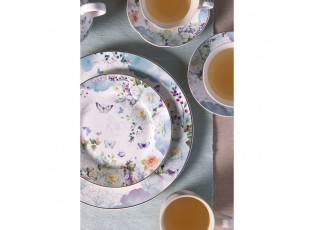 Porcelánový jídelní talíř Butterfly - Ø 26*2 cm