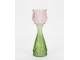 Pastelově růžový skleněný svícen/ váza tulipán Love Tulip - Ø 7*18 cm daan kromhout