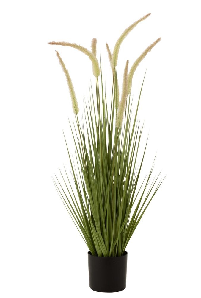 Levně Dekorativní okrasná tráva v květináči - 11*90 cm 2740