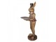 Decorative Figurine Rabbit 19x15x52 Cm Brown Plastic - Easter Clayre & Eef