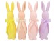 Pastelově růžový veliký zajíc s mašlí Bunny Easter Flock XL - 20*20*70 cm daan kromhout