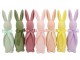 Pastelově růžový veliký zajíc s mašlí Bunny Easter Flock XL - 20*20*70 cm daan kromhout