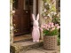 Pastelově růžový veliký zajíc s mašlí Bunny Easter Flock XL - 20*20*70 cm daan kromhout