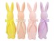 Fialkový veliký zajíc s mašlí Bunny Easter Flock XL - 20*20*70 cm daan kromhout