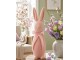Broskvový veliký zajíc s mašlí Bunny Easter Flock XL - 20*20*70 cm daan kromhout