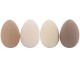 Béžové gigantické velikonoční vejce Egg Easter Flock XL - Ø 38*53 cm daan kromhout