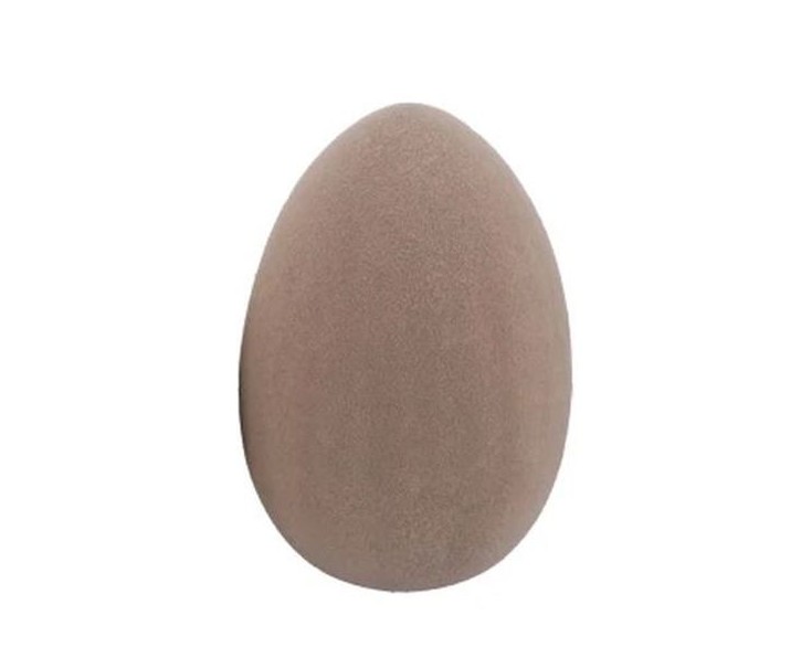 Hnědé gigantické velikonoční vejce Egg Easter Flock XL - Ø 38*53 cm daan kromhout