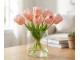 Kytice 3ks růžových realistických tulipánů Tulips - 45 cm daan kromhout