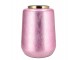 Růžová kovová veliká váza Jullie Jolly pink XL - 33*32*40 cm daan kromhout