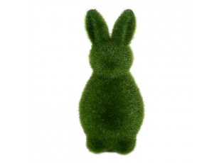 Zelená dekorativní figurka králíka Rabbit Flock Green S - Ø 7*14 cm