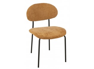 Zlatá jídelní židle Charlet - 61*59*76 cm