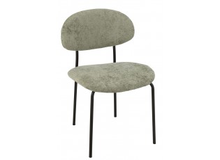 Mintová jídelní čalouněná židle Charlet - 51*55*82 cm