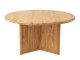 Přírodní kulatý teakový jídelní stůl Corentin - 150*150*75 cm J-Line by Jolipa