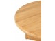 Přírodní kulatý teakový jídelní stůl Corentin - 150*150*75 cm J-Line by Jolipa