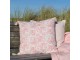 Bílo-růžový povlak na polštář s květy Aix Paisley Flowers - 50*50 cm Chic Antique