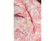 Bílo-růžový povlak na polštář s květy Aix Paisley Flowers - 50*50 cm Chic Antique