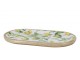 Dřevěný mangový tác s citróny Tours Limone Blossom - 37*20*2 cm Chic Antique