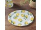 Porcelánový tác s citróny Maison Limone Blossom - 30*22*1,5 cm Chic Antique
