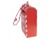 Christmas Ornament Mailbox 7x5 Cm Red Metal - 5*3*8 cm Clayre & Eef