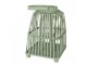Zelená ratanová lucerna Simmy M - 21*21*30 cm Clayre & Eef