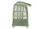 Zelená ratanová lucerna Simmy L - 24*24*36 cm Clayre & Eef