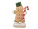 Christmas Decoration Figurine Gingerbread Man 12x6x18 Cm Brown Polyresin - 12*6*18 cm Clayre & Eef