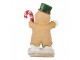 Christmas Decoration Figurine Gingerbread Man 12x6x18 Cm Brown Polyresin - 12*6*18 cm Clayre & Eef