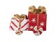 Christmas Decoration Figurine Gift 9x7x11 Cm Red Polyresin - 9*7*11 cm Clayre & Eef