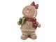 Christmas Decoration Figurine 10x7x16 Cm Brown Polyresin - 10*7*16 cm Clayre & Eef